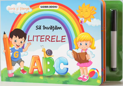 Scrie și șterge: Să învățăm literele