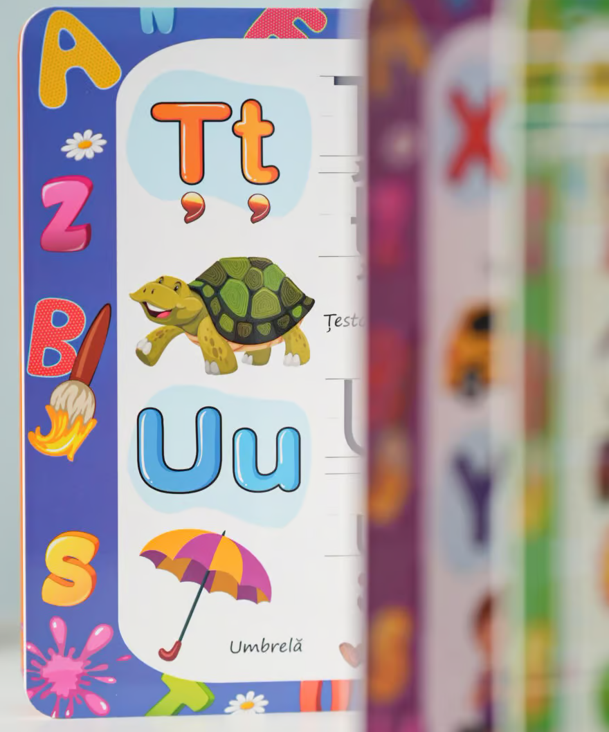 Scrie și șterge: Să învățăm literele