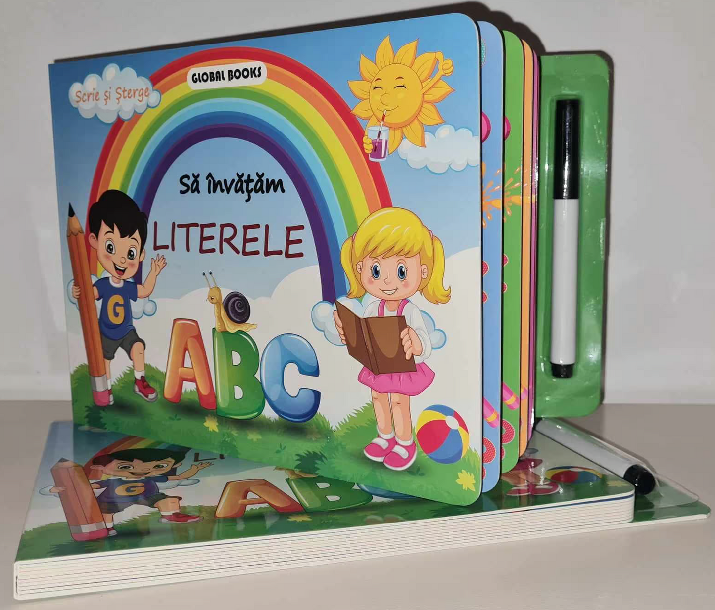 Scrie și șterge: Să învățăm literele