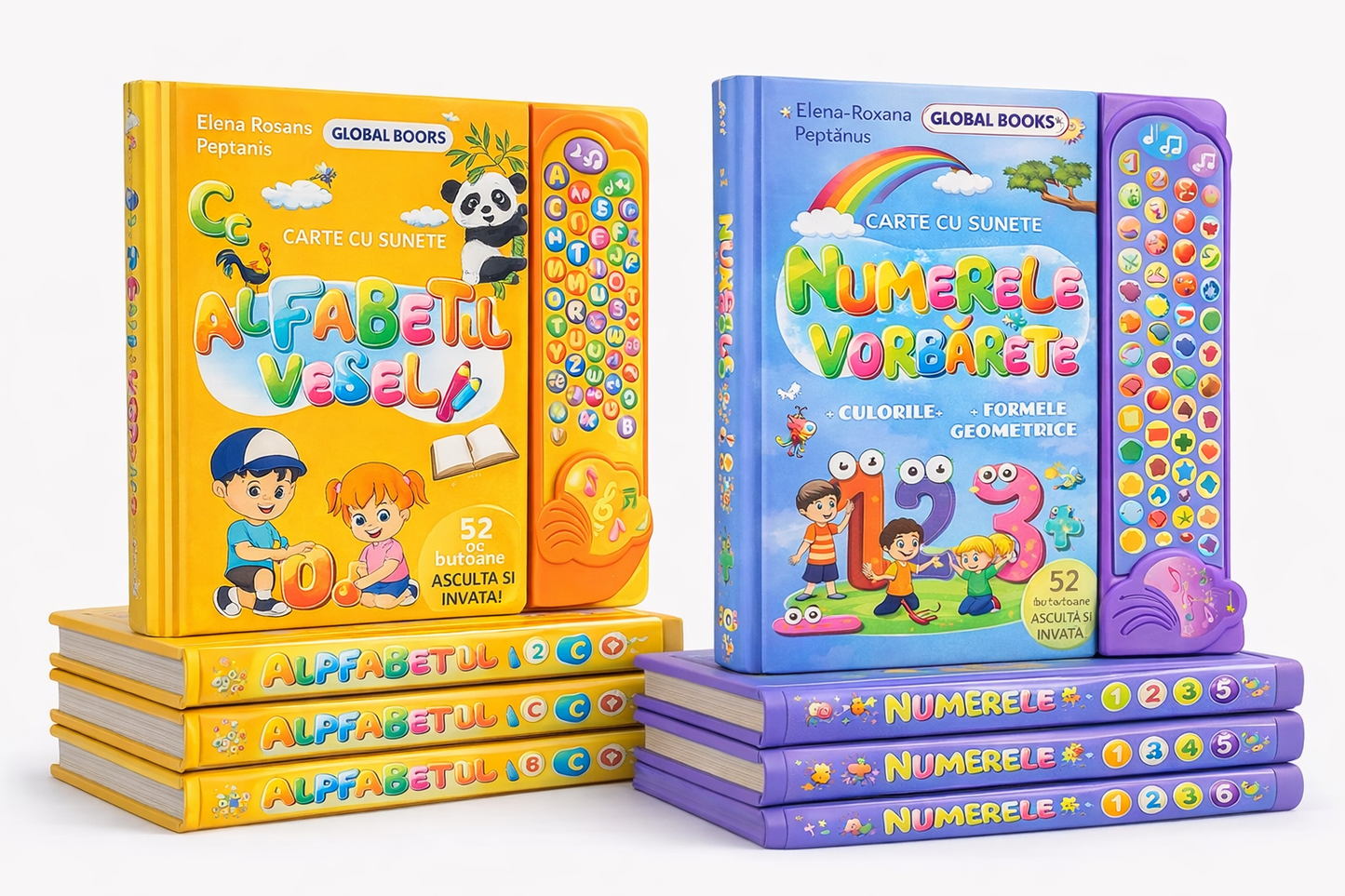Pachet educativ: Numerele vorbarete și Alfabetul vesel