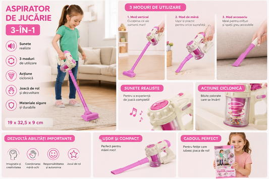 Little Helper – Aspirator de Jucărie