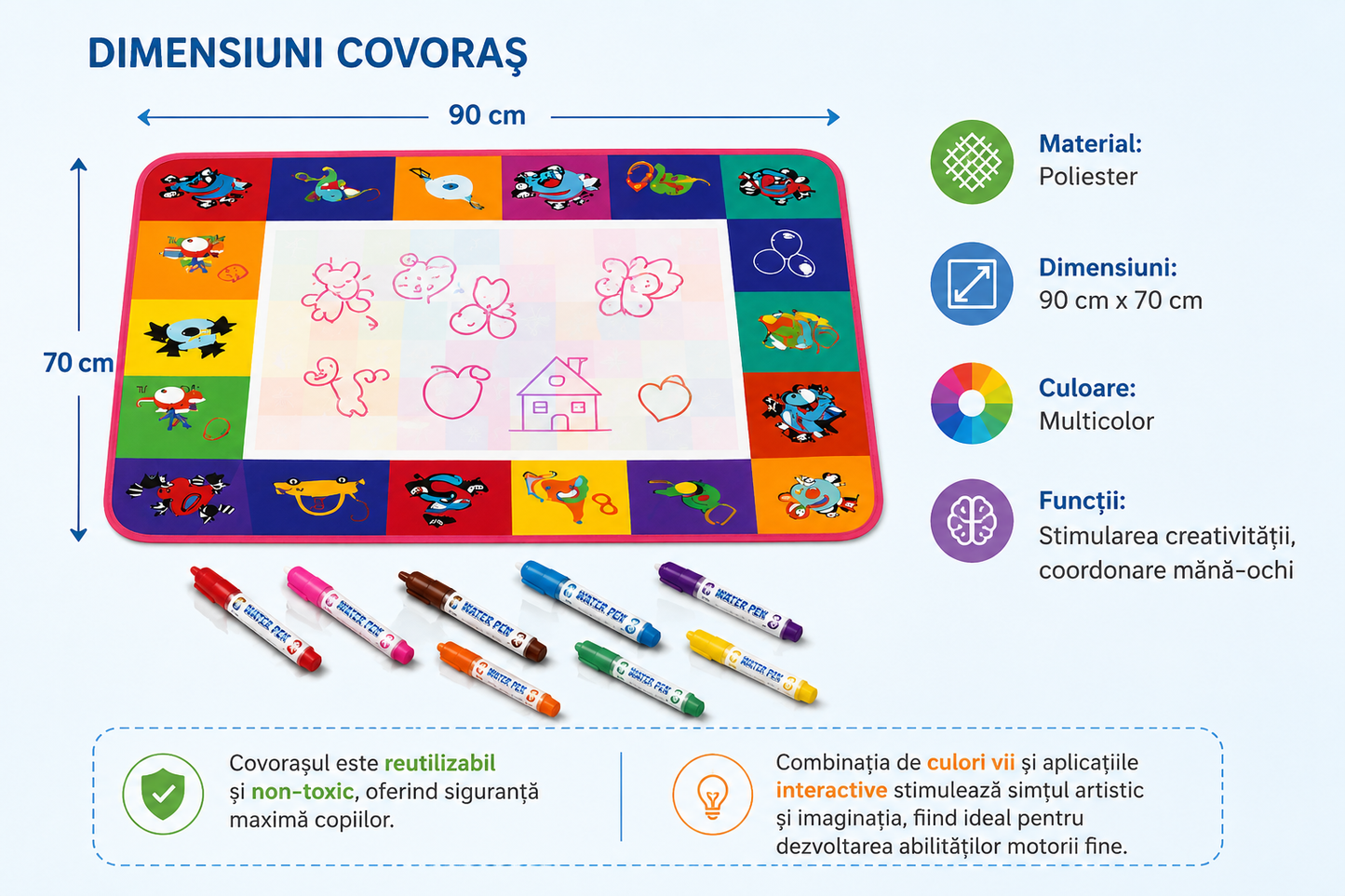 Covorașul Magic de Desenat